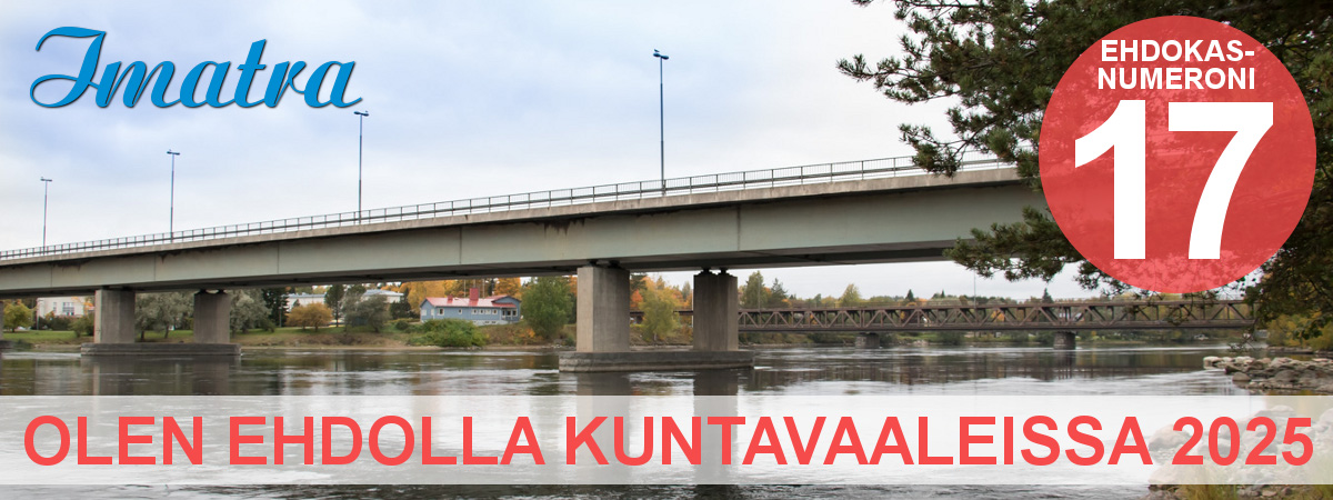 Ehdolla kuntavaaleissa 2025